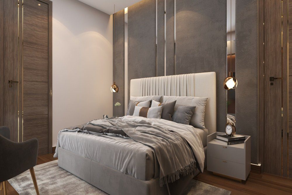 Serene Bedroom Architecture