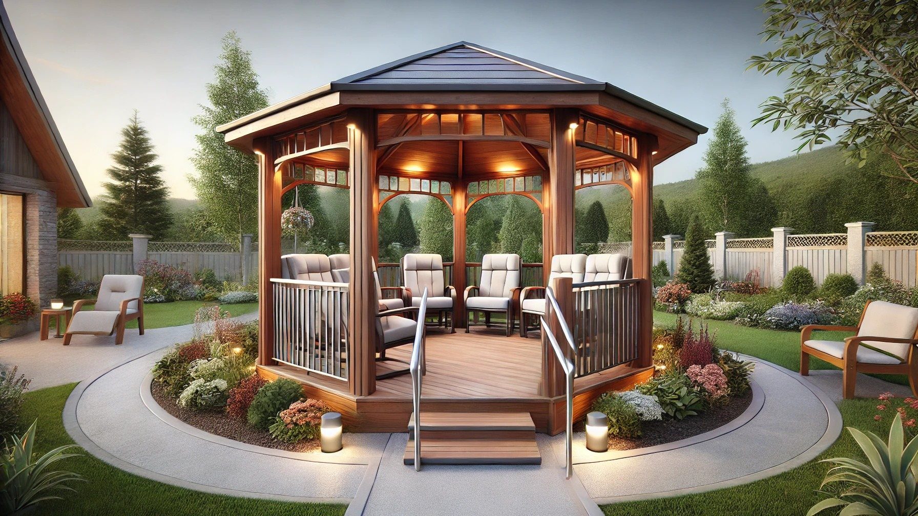 Serene Gazebo Sanctuary
